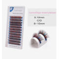 New Arrival Mixed Color Individual Eyelash Pure Color Individual Eyelash Eyelashes